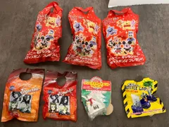 コカ・コーラ ディズニー キャラクター ボディスポンジ FINAL FANTASY フィギュア オリジナル クリスマス オーナメント 1998 PEPSI-COLA PEPSIMAN ボトルキャップ ノベルティー 7点セット 未開封品 現状お渡し