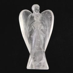 クリスタル 天使の置物 透明 約10cm クリスタル 天使の置物 透明 約10cm - メルカリ