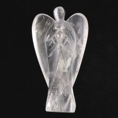 ヒマラヤ水晶 マニカラン産 51mm ガネーシャ彫刻置物 41g 【榎本通商