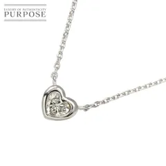 ダイヤ 0.26ct ネックレス 40.5cm Pt プラチナ Diamond Necklace 90302306