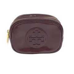 TORYBURCH トリーバーチ コスメポーチ  エナメル    ボルドー レディース / 240001174227