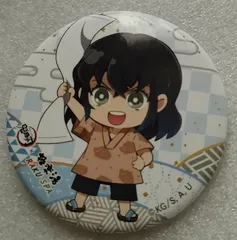 e➖鬼滅の刃➖　嘴平伊之助　極楽湯　缶バッジ