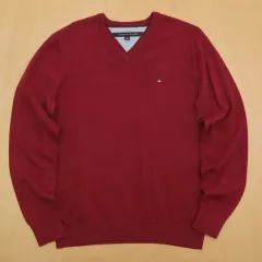 トミーヒルフィガー Vネック ニット 100 T-3215
