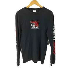 トミージーンズ tommy jeans 袖プリントカットソー メンズ JPN：M 