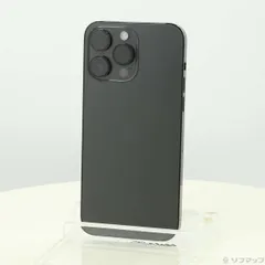 〔中古品〕 iPhone14 Pro Max 256GB スペースブラック MQ9A3J／A SIMフリー 〔ネットワーク利用制限▲〕【297】