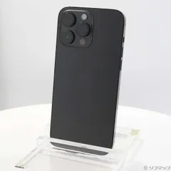 〔中古品〕 iPhone14 Pro Max 256GB スペースブラック MQ9A3J／A SIMフリー【196】