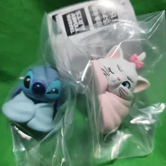 Biz配送 2種 くるまりスタイル ディズニーキャラクター ガチャ フィギュア 毛布 おねむ