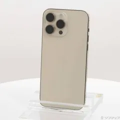 〔中古品〕 iPhone14 Pro Max 512GB ゴールド MQ9H3J／A SIMフリー【258】