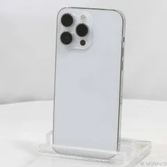 〔中古品〕 iPhone14 Pro Max 256GB シルバー MQ9C3J／A SIMフリー【198】