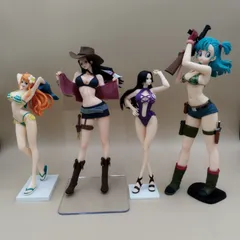 【D9591】ドラゴンボール　ワンピース　フィギュア　4体まとめ売り　箱なし