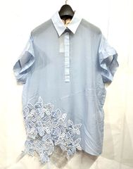 ✨美品✨ヌメロヴェントゥーノ N°21 ビジュー装飾 ピンストライプ 