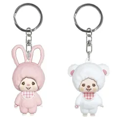 モンチッチ キーホルダー マスコット 羊 うさぎ チムタン チャム フィギュア ストラップ