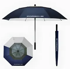 ポルシェ PORSCHE 純正 傘 アクセサリー大型 キャンプ傘 アウトドア 自動開閉 防風 porsche オリジナル 晴雨兼用 ゴルフ傘 観戦 紫外線遮断 UVカット 収納袋付きのサムネイル