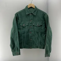 【中古】Levi's 80s USA製 コーデュロイジャケット グリーン サイズ38相当 リーバイス[24]