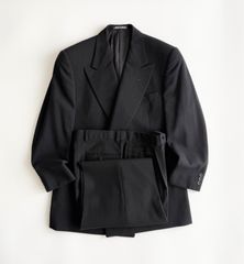 FW1991 EMPORIO ARMANI A-2 LEATHER JACKET 1980年代 オールド