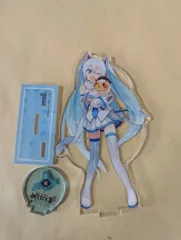 雪ミク×みくにくま 初音ミク　アクリルスタンド VOCALOID 初音ミク　No.24