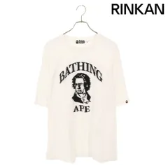 アベイシングエイプ サイズ:XL  25SS  BEETHOVEN GRAPHIC RELAXED FIT TEE 001CSL301340M ベートーヴェンジャカードロゴTシャツ 中古 FK04 アベイシングエイプ 25SS BEETHOVEN GRAPHIC RELAXED FIT TEE