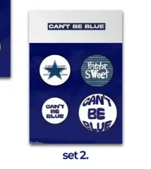 カン(Can)トビー(To be)ブルー(Blue) バッジ(Badge) 未開封(Mikaifū)