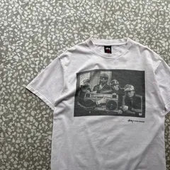 STUSSY / 00s JOSH Cheuse photo T-shirt オールドステューシー　フォトTシャツ　古着　ストリート　ヒップホップ　B系　ジョシュ・チューズ　写真家