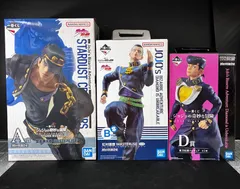 新品&中古セット 一番くじ ジョジョの奇妙な冒険 空条承太郎 東方仗助 虹村億泰