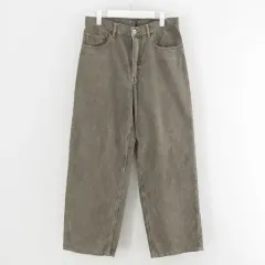 auralee コーデュロイ ジャケット パンツ　25aw 25AW】AURALEE PIGMENT DYED FINX CORDUROY WIDE 5P PANTS 