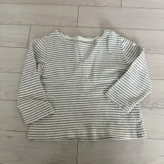 モンベベ キッズ ストライプTシャツ 出品