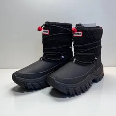HUNTER　ハンター　スノーブーツ　uk4 Blackブラック