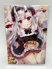 ホロライブ 百鬼あやめ 誕生日記念2020 複製サイン入り ポストカード (ME33-2919)