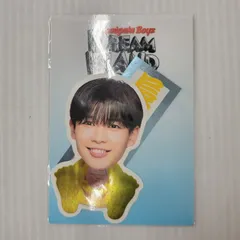 【中古美品】 なにわ男子 長尾謙杜 ステッカー DREAM ISLAND 【086-251124-TT-04-izu】