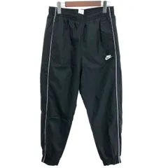 NIKE ナイキ ベーシックウーブントラックパンツ サイズ:M ナイロン/裏地メッシュ    ブラック メンズ / 240001119988