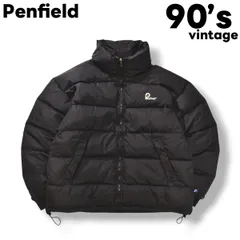【希少】 90sヴィンテージ ペンフィールド Penfield 肉厚 ダウンジャケット ビッグシルエット L ブラック メンズ