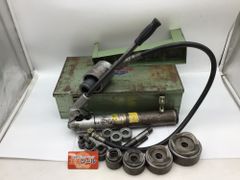 西田製作所 トムソンパンチ NC-TP-1 厚鋼 手動油圧式パンチャー - メルカリ