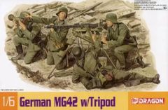 [Used] Plastic Model Kit 1/6 WW.II German MG42 Machine Gun with Dedicated Tripod (La Fette) [DR75017]