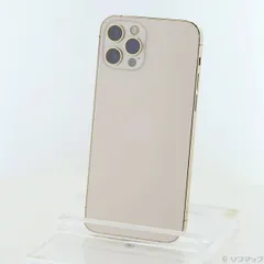 〔中古品〕 iPhone12 Pro 128GB ゴールド MGM73J／A SIMフリー【377】