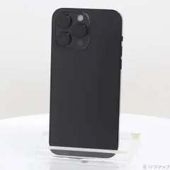 〔中古品〕 iPhone14 Pro Max 512GB スペースブラック MQ9F3J／A SIMフリー【258】