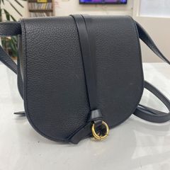 極美品✨】DELVAUX ショルダーバッグ クロスボディ ブラック D金具