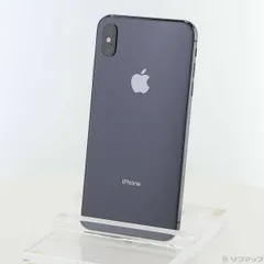 〔中古品〕 iPhoneXS Max 64GB スペースグレイ MT6Q2J／A SIMフリー【377】