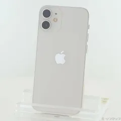 〔中古品〕 iPhone12 mini 64GB ホワイト MGA63J／A SIMフリー【349】