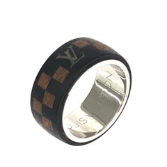 希少】限定 ヴィトン ウッドリングLOUIS VUITTON ダミエ 指輪 - メルカリ