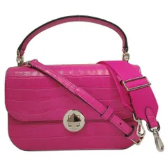 【新品】ケイトスペード K9375 650(フューシャピンク系) バッグ ショルダーバッグ kate spade NEW YORK AUDREY レザー クロコ調 クロスボディ 2タイプショルダー付き 2WAY 斜め掛け アウトレット レディース