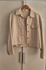 アイボリー カジュアル ジャケット