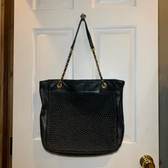 BALLY レザートートバッグ　イタリア製　チェーン　大容量