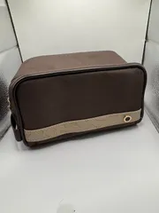 【✨新品未使用✨】エミレーツ航空　ビジネスクラス　アメニティ　ブルガリ　メンズ　飛行機　高級ブランド　希少　茶色　ノベルティ　レア　男性用　紳士用　髭剃り　香水　アンティーク　ヴィンテージ　未使用　未開封