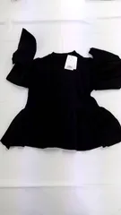 used レディースブラック 長袖 トップス