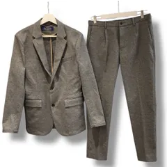 NANO universe ナノユニバース ダメリーノ SOLO TEX 4WAY ストレッチセットアップ 20AW グレー Mサイズ メンズ ゴーゴー古着マルイ草加店2543T