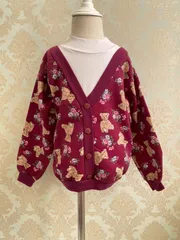 【Size 120】vintage  くまちゃん スウェット