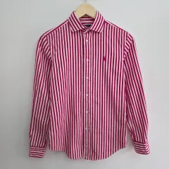 XS ポロ ラルフローレン クラシック ストライプ シャツ