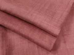 平和屋着物○本場結城紬 重要無形文化財 色無地 長春色 正絹 逸品