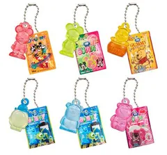 ディズニー＆ピクサーキャラクター 4D GUMMY ミニチュアチャーム 全6種セット