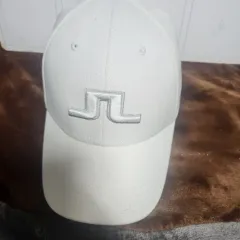 J.LINDEBERG 白 ベースボールキャップ
